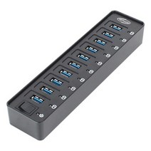 위withh_10포트 대용량 허브 USB3.0 유전원 피씨방 학교 납품 사무실스위칭 인터넷 네트워크장비 24포트♥withy, ♥withyou!