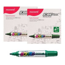 모나미 보드마카 B, 녹색, 5개