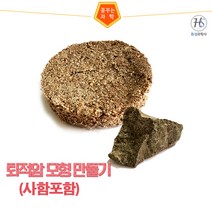 퇴적암 모형 만들기(사암포함), 1인용