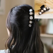 진주 집게핀 블랙 대왕집게핀 여아핀 반머리핀 헤어핀쇼핑몰 어린이머리핀 머리핀쇼핑몰 예쁜머리핀 키즈머리