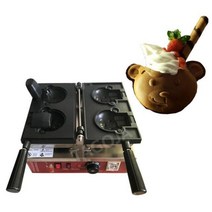 TAGOJA 와플콘 와플 메이커 아이스크림 곰모양 카페 디저트, 중국, 곰돌아이스크림와플콘