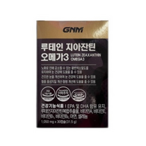 [KT알파쇼핑]GNM 루테인 지아잔틴 오메가3 3박스 / 눈건강 비타민 A B E 아연, 상세페이지참조, 특대