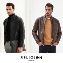 [22FW최신상][RELIGION] 릴리전 남성 오일링 피니쉬 양가죽 자켓1종