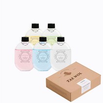 TAE WOL 자동 디퓨저 실내용 아로마 방향제 리필오일 디퓨저기계미포함 1세트 오일 5개, 힐튼*5