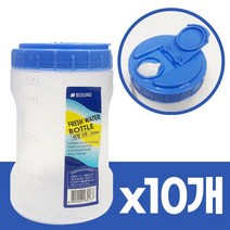 물병 (워터보틀 원형 3호) x (10개) 800ml 업소용 다용도 식당 물통, 쿠팡 본상품선택