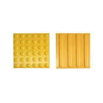 시각 장애인 점자블럭 점형 선형 안전 보행 보도블럭 시선 유도타일, 1개