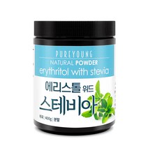 퓨어영 에리스톨위드 스테비아 분말 400g, 에리스톨위드스테비아400g