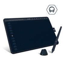 휴이온 드로잉 액정 타블렛 태블릿 huion hs611 그래픽 디지털 266pps 펜, 협력사, 별이 빛나는 파란색