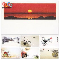 마음담아 신년 30세트 대량 문구인쇄 새해 인사 감사 2022 임인년 고급 한지 연하장 모음, 30p, 12. 공란 12