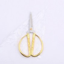원단 재단기 전동 무선 가죽 손 충전식 가위 골드 짧은 내구성 빈티지 자수 재단사 패브릭 공예, 6인치 15cm x 8cm
