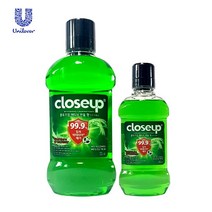클로즈업 액티브 마우스워시 250ml 가글 구강케어, 페퍼민트
