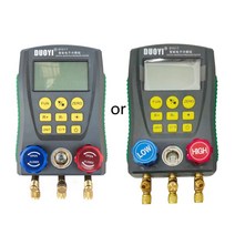 매니폴드 게이지 압력 게이지 매니폴드 압력계 refrigeration digital manifold hvac system gauge 진공 측정 dy517 drop ship