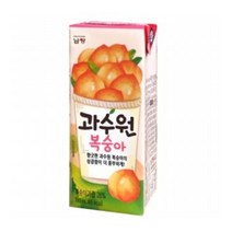 남양유업 과수원 복숭아 190ML 48개