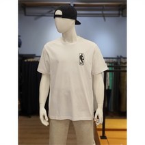 NBA SH04 남여공용 빅로고 기본핏 반팔 티셔츠 N222TS951P 01