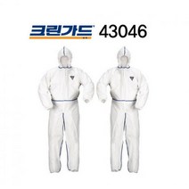 유한킴벌리 크린가드 A40 43046(대형)/ 43050(특대형) 일체형 방진보호복 후드, 43046 대형 / L