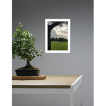 [모든액자] A4 사무용 액자_SD_8 화이트(상장/허가증/인증서 ), 세로벽걸이용