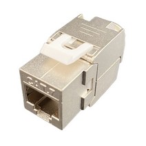 H37E RJ45 CAT6 공구 없음 STP 차폐 키스톤 잭 모듈 자동 잠금 Cat7 아연 합금 네트워크 커플러 어댑터, 01 CAT7