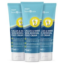 아마존 베이직 케어 칼루스 하드 스킨 리무브 풋 발 크림 Amazon Basic Care Kpf 75Ml 3개