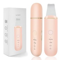 EMS 메조테라피 고주파 페이셜 뷰티 초음파 캐비테이션 바디 슬리밍 마사지기 딥 페이스 클리닝 스킨 스크러버, Black