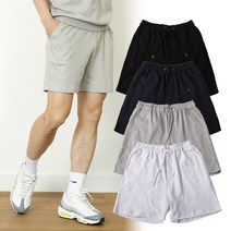 제로다몰 남녀공용 베이직 에어 밴딩 반바지 스포츠 하프 트레이닝 스판 기능성 운동복 데일리 5부 반바지