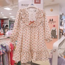 쁘띠앙팡 부평점 빨간 잔꽃무늬가 참 예쁜! 여아원피스 초등학생원피스 4세 유아부터 10세 초등까지