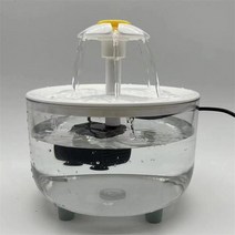필터물병 Cat water dispenser 자동 고양이 물 분수 필터 USB 전기 음소거 애완 동물 음료 그릇 마시는 디스펜서 1500ml, [02] EU Plug 230V, [01] 15  15   9  cm, [01] style 1