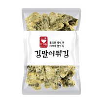 세미원푸드 야채김말이튀김 1kg, 1팩