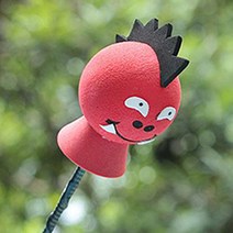 카스토리 안테나볼 차량 자동차안테나볼 자동차용품, R타입(레드공룡)
