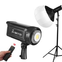 순간광 지속광 겸용 하이브리드 LED 조명 300w 소프트박스 키트(2.8M스탠드/케이스), KB1120