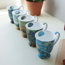 고흐 명화 별밤 본차이나 머그컵 5p 결혼선물 홈카페