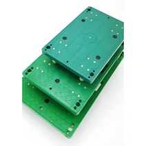 사각달리 (무소음 핸드카트 대차 달리 손수레 핸드카 구르마 구루마 접이식 가정용 휴대용 이동식 운반 끌차 밀차 사각대차 플라스틱), 사각달리(무소음형), 중(750x450)