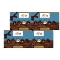 Hachez 하체스 present 175g 선물 상자 with 초콜릿 믹스 4개 독일 선물