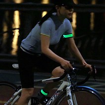 시둥마켓 +[시둥마켓]+_ 자전거브레이크조명 운반벨트 자전거고정스탠드 속도측정용품, 벨트 온 LED 밴드 자전거전조등 등산 핸들연장, 블루 L