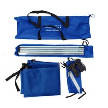 중고 루프탑 텐트 루프 렌탈 하드탑 차량용 SUV 휴대용 접이식 다기능 캠핑용 사이드 카 탑 햇빛 가리개 차양 내구성 야외 해변 자동차 액세서리, [10] 300x150cm