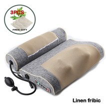 목 어깨 지압 운동 맛사지 가열 이완 치료베개 등 반죽 적외선 ab, 협력사, EU 플러그, 회색 설정