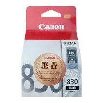 캐논 PG-830 정품잉크 MP145 MP198 MP210 MP218 검정, 1개