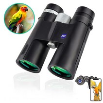 GHKO 12x42 HD 휴대용망원경 미니 고성능망원경 뮤지컬망원경 고배율쌍안경, 42mm