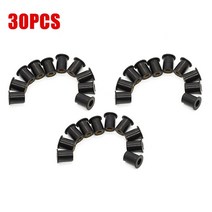 캡 머리접시 너트 볼트 M5 0.8 Rubber Well Nut Wellnut For Windshield 혼다 야마하 가와사키 두카티 용 페어링 카울 볼트 나사 BMW Arcti, 03 30pcs