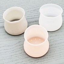 원형 실리콘 의자양말 4개 식탁 다리 발굽 긁힘방지 커버 소음방지 바닥보호