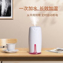 미니 가습기 가열식 무드등 LED 생수통 다이소 물멍 기화식 난방텐트 노필터 굴뚝 단순 빗소리 필터없는 페트병 샤오미 코스트코 스탠, D_H5화이트