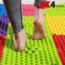 K4스포츠아몸디 K4-71 발지압판 지압매트 발지압매트발마사지, 핑크, 1개