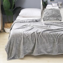 극세사 담요 그레이 100X150CM 무릎담요미니담요 여름무릎담요