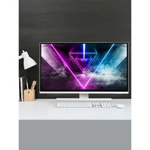 클라인즈 80cm 모니터 4K 32UHD 고화질 HDR 중소기업 화이트 블랙