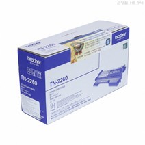 브라더 FAX 2840 정품토너 검정 1200매(TN-2260), 1개