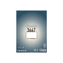 폼텍 라벨지 100매 레이저 잉크젯 겸용, LS-3667(12칸)