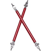 에어댐 호환용 유니버설 프론트 범퍼 립 스플리터 스트럿로드 타이 서포트 바 폭스 바겐 골프 6 MK6 GTI 2, 12 15cm Carbon Look