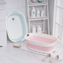 반려동물 펫욕조 개 어린이 아기 고양이 테디 애완 간단한 샤워 일본 강한 일반 수영 욕조, [18] 블루 35 캐티 내부 브래킷 접을 수 있고 배
