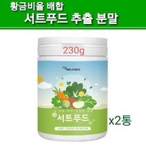 식물성 서트 푸드 가루 주스 먹는 그린 서트푸드 다이어트 파우더 최적 황금비율 배합 건강레시피 15가지 과일 채소 추출물 분말 샐러드 식단 써트푸드 쥬스 먹는법 효과 대용량 추천, 2개, 1대용량통