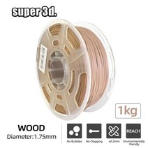 3d 프린터 우드 필라멘트레고 1.75mm당 1kg2.2lb 소재 합성 플라스틱 소재, 자연스러운, 페데라치오네 러시아
