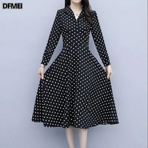 DFMEI 원피스 빅 사이즈 무릎 오버슬립